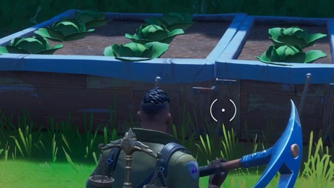 Fortnite : Consommer de la nourriture ramassée sur le terrain à Holly Hedges, défi semaine 6