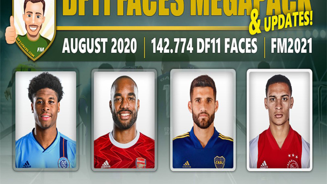 Facepack Football Manager 2021, comment avoir les visages des joueurs sur FM21 ?