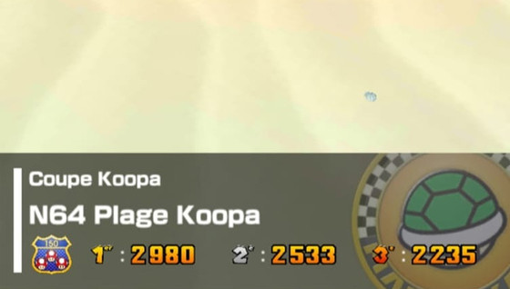 Les raccourcis de Plage Koopa