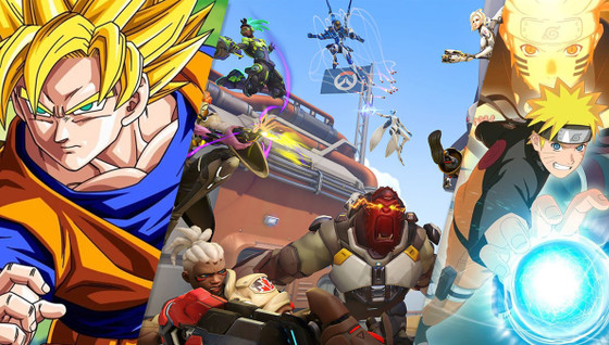 Des skins Dragon Ball et Naruto prévue pour Overwatch 2 ?