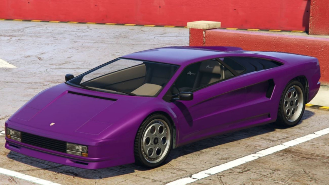 Pegassi Infernus Classic sur GTA 5 Online, la voiture du podium du casino