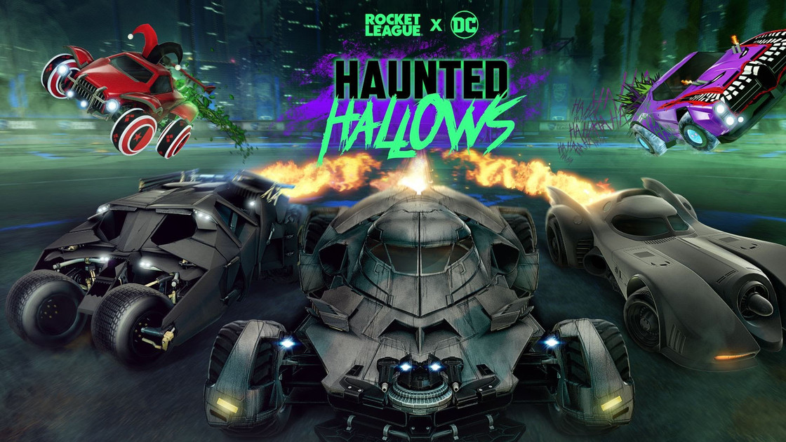 Batman dans Rocket League pour Halloween, comment obtenir la Batmobile ?