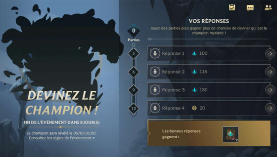 Qui est champion mystère sur Wild Rift ce 2 mars ?