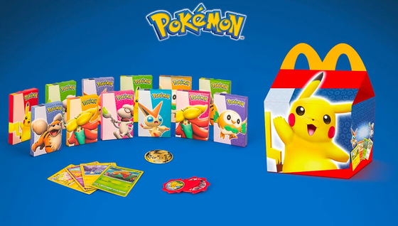 Les cartes Pokémon McDonald's sont de retour dans le Happy Meal !