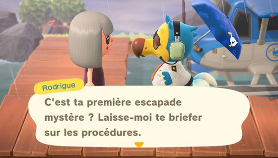 Les escapades mystères dans Animal Crossing : New Horizons