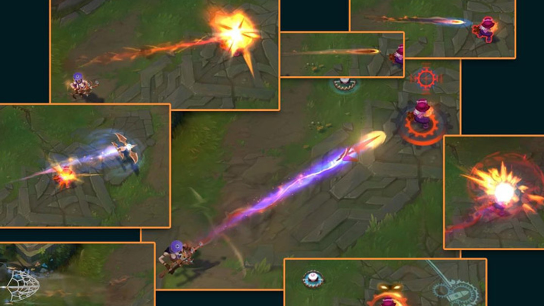 LoL : Mise à jour des effets visuels pour Ashe, Blitzcrank, Caitlyn et Jax