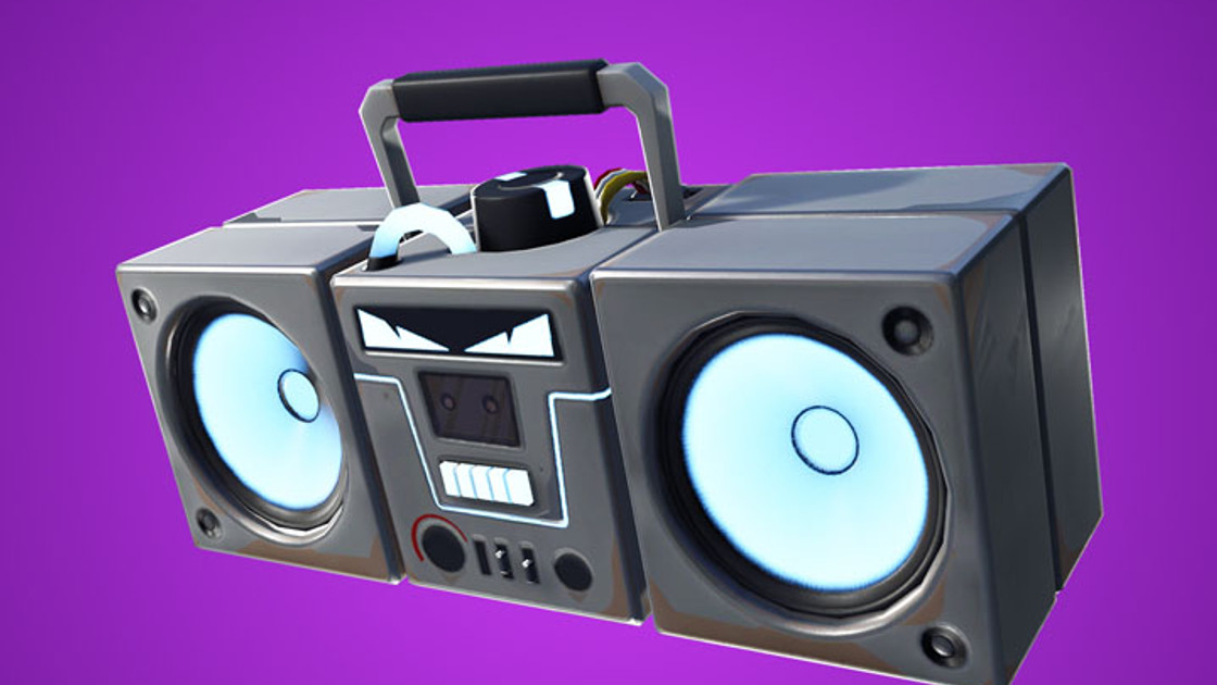 Fortnite : Radiocassette, nouvel objet pour détruire les constructions avec la mise à jour de contenu 7.10