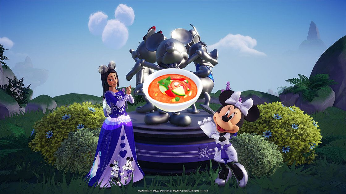 Disney Dreamlight Valley Gaspacho : quelle recette et quels ingrédients pour en faire ?