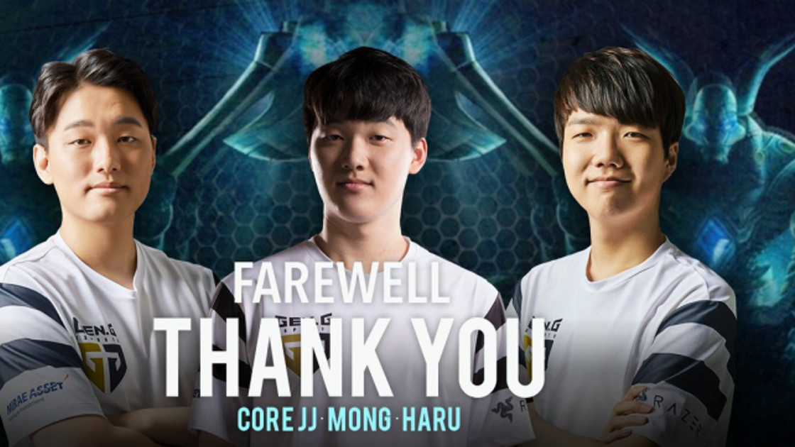 LoL : Gen.G se sépare d'Haru, CoreJJ et de Mong - LCK 2019