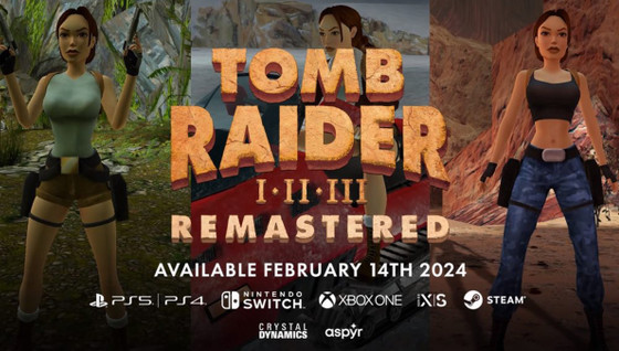 Tomb Raider Switch date de sortie, quand sort le remaster des trois premiers jeux sur PC, PlayStation et Xbox ?