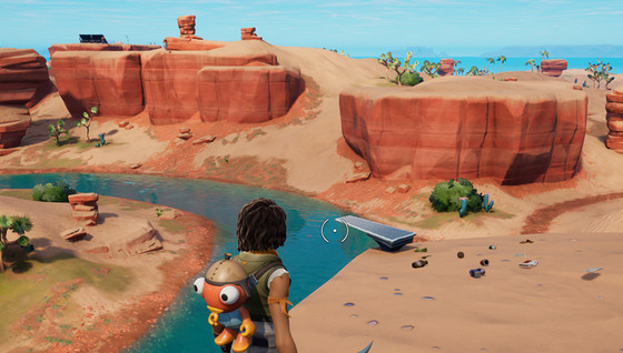 Défi : Sauter d'un plongeoir dans Fortnite