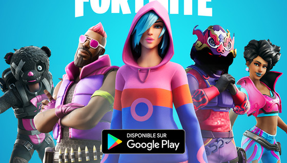 Fortnite arrive sur le PlayStore d'Android
