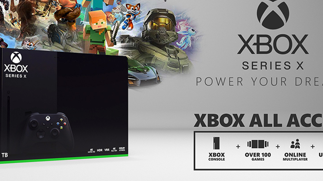 Xbox All Access France, prix et infos pour la Xbox Series X et S