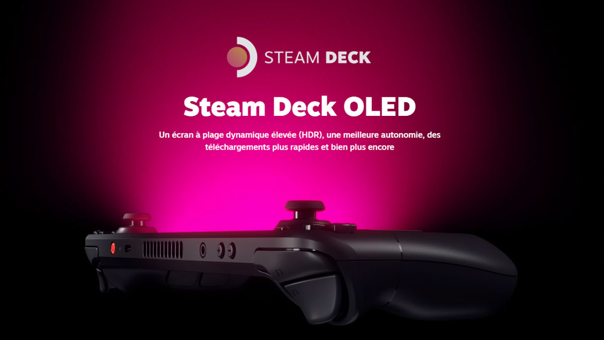 Le Steam Deck OLED arrive : date de Sortie, prix et nouveautés à découvrir