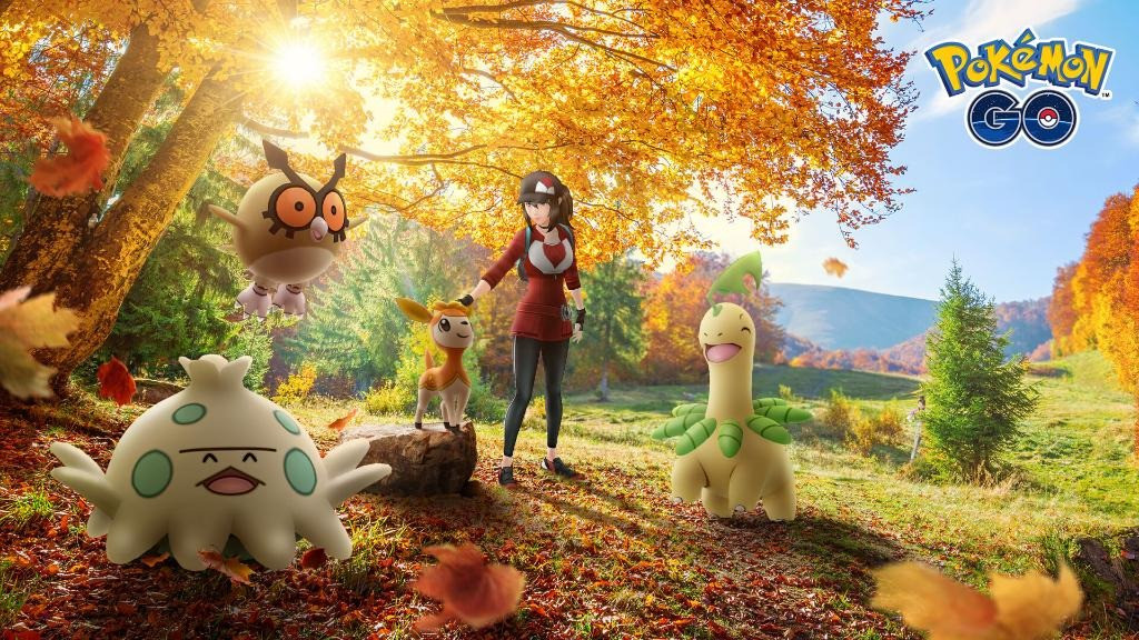 Etude ponctuelle : Les saisons changent 1ere Partie sur Pokémon GO