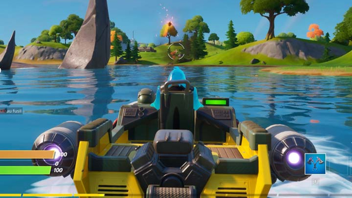 Fortnite : Nerf des bateaux dans le patch 11.50