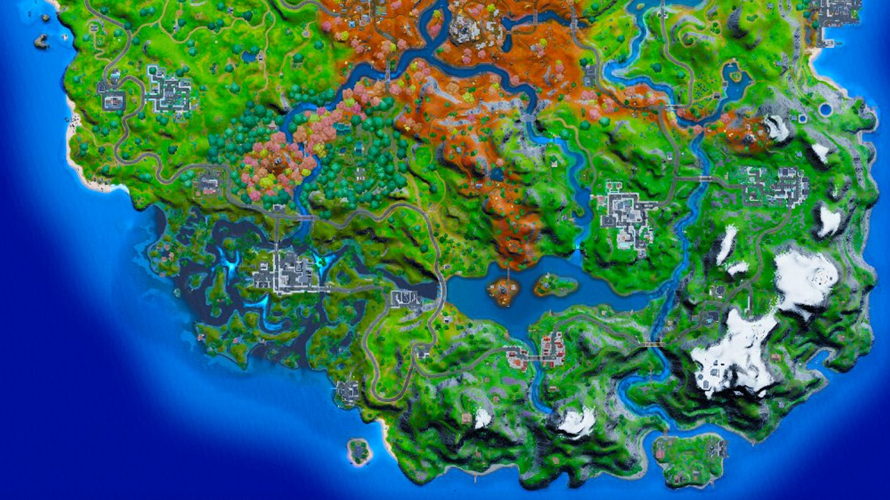 Nouvelle île sur la map Fortnite