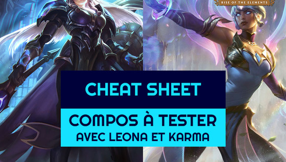 Les meilleures compos avec Leona et Karma en 10.1