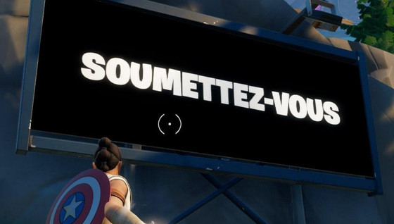 Panneau d'affichage extraterrestre Fortnite, où en trouver ?