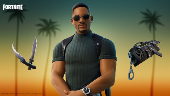 Mike Lowrey dans Fortnite, le skin de Will Smith est disponible