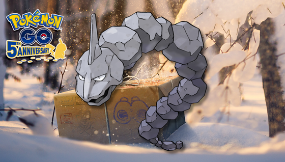 Onix (shiny) dans les tampons de janvier 2022 et études de terrain sur Pokémon GO