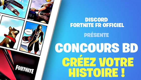 Fortnite annonce un concours de Bande Dessinée