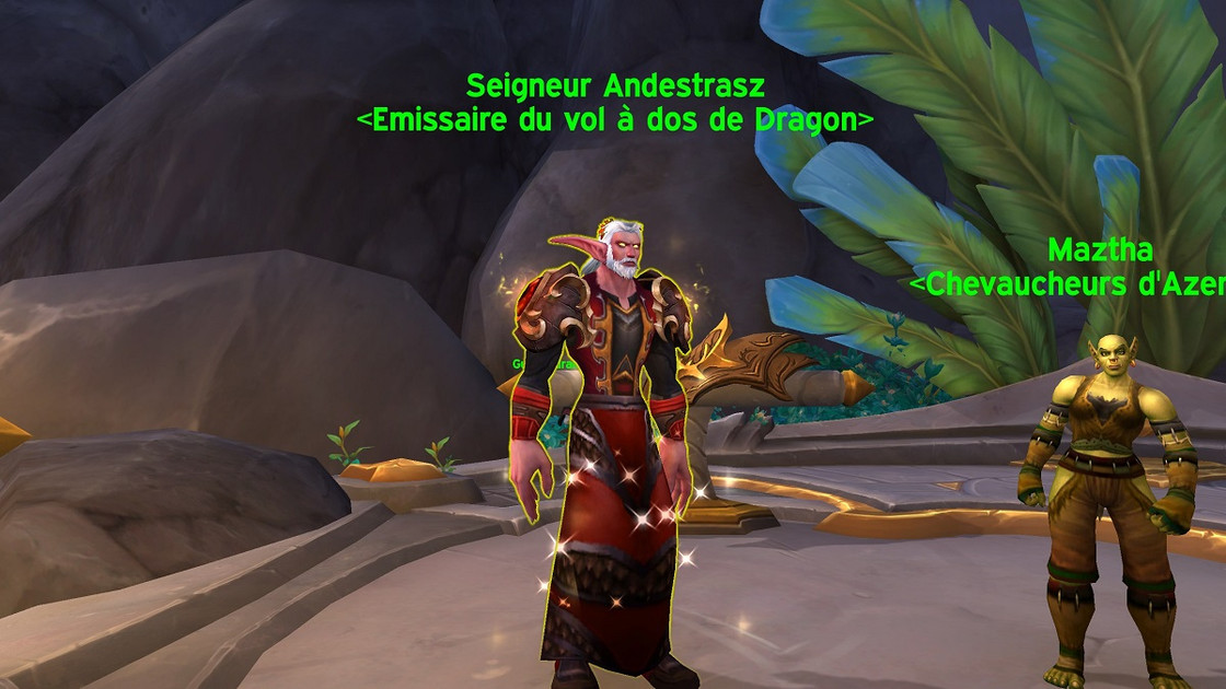 Andestrasz Valdrakken WoW : Où se trouve le personnage pour la course ?