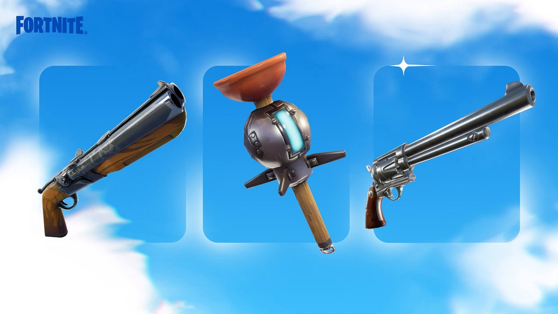 Fusil à Pompe Double Fortnite OG, où en trouver en saison originale du chapitre 4 ?