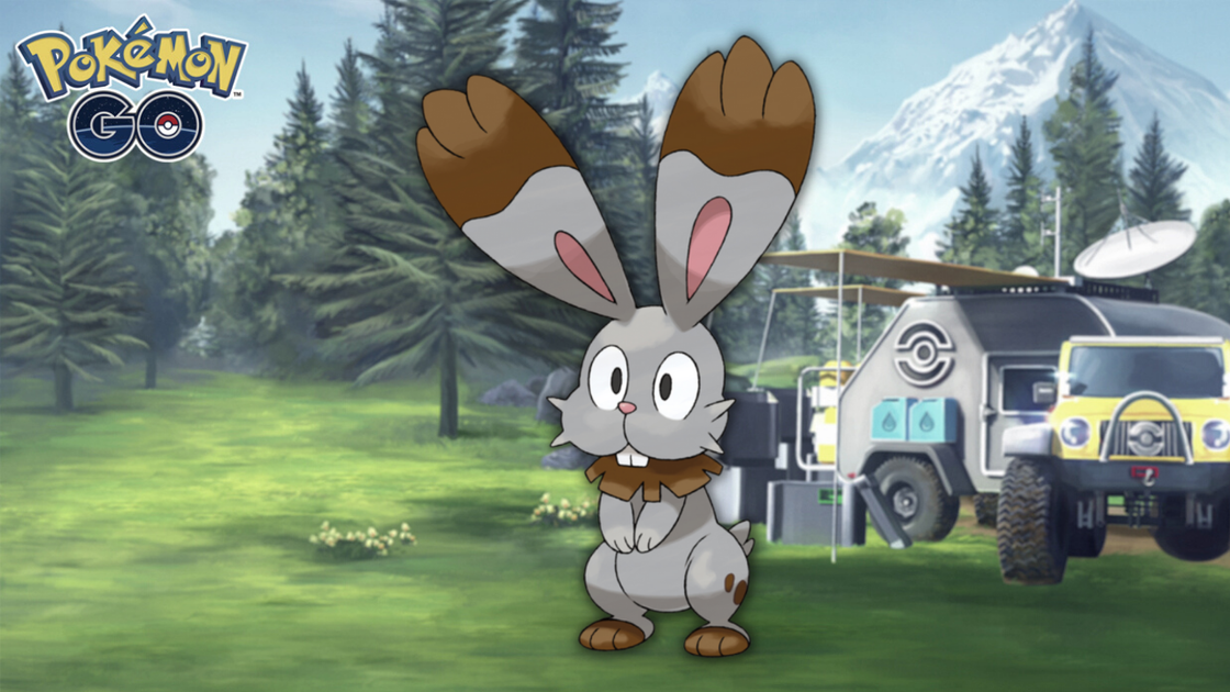 Sapereau (shiny) dans les Heures de Pokémon Vedette d'avril 2022 sur Pokémon GO