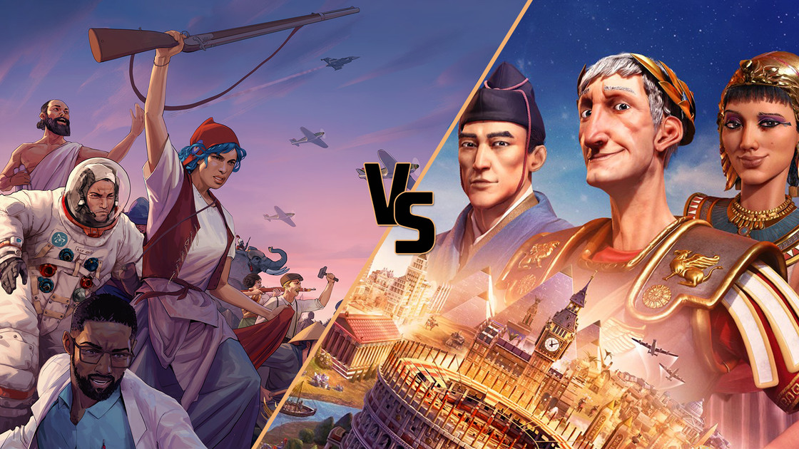 Humankind vs Civilization 6, quelles sont les différences ?