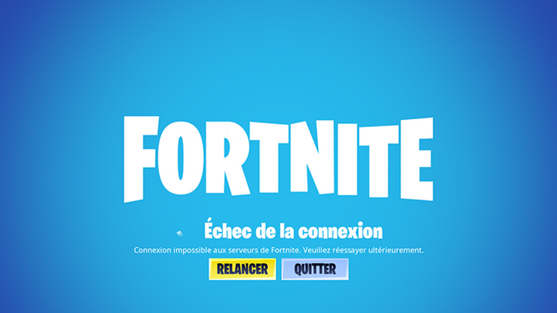 Fortnite Down : Le jeu indisponible après l'événement pour la saison 11, connexion impossible, panne