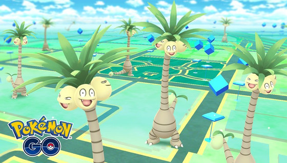 Noadkoko d'Alola (shiny) est disponible partout sur Pokémon Go