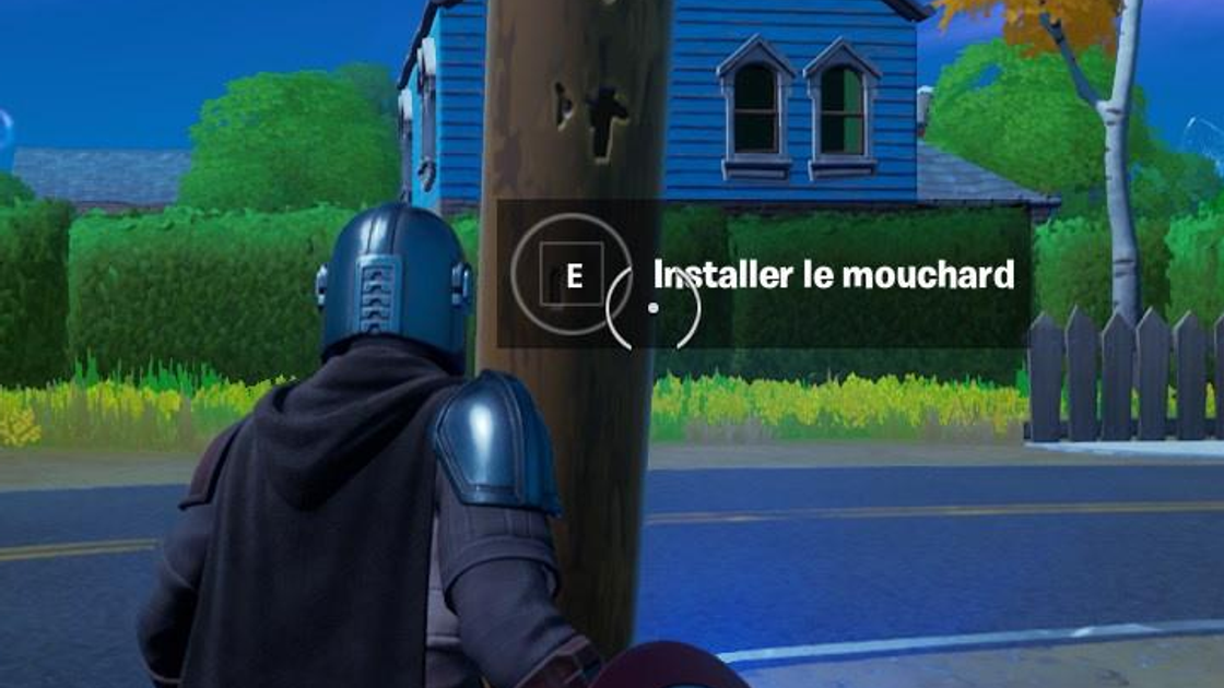 Fortnite : Placer un mouchard sur l'un des poteaux téléphoniques près de Holly Hedges, quête saison 5