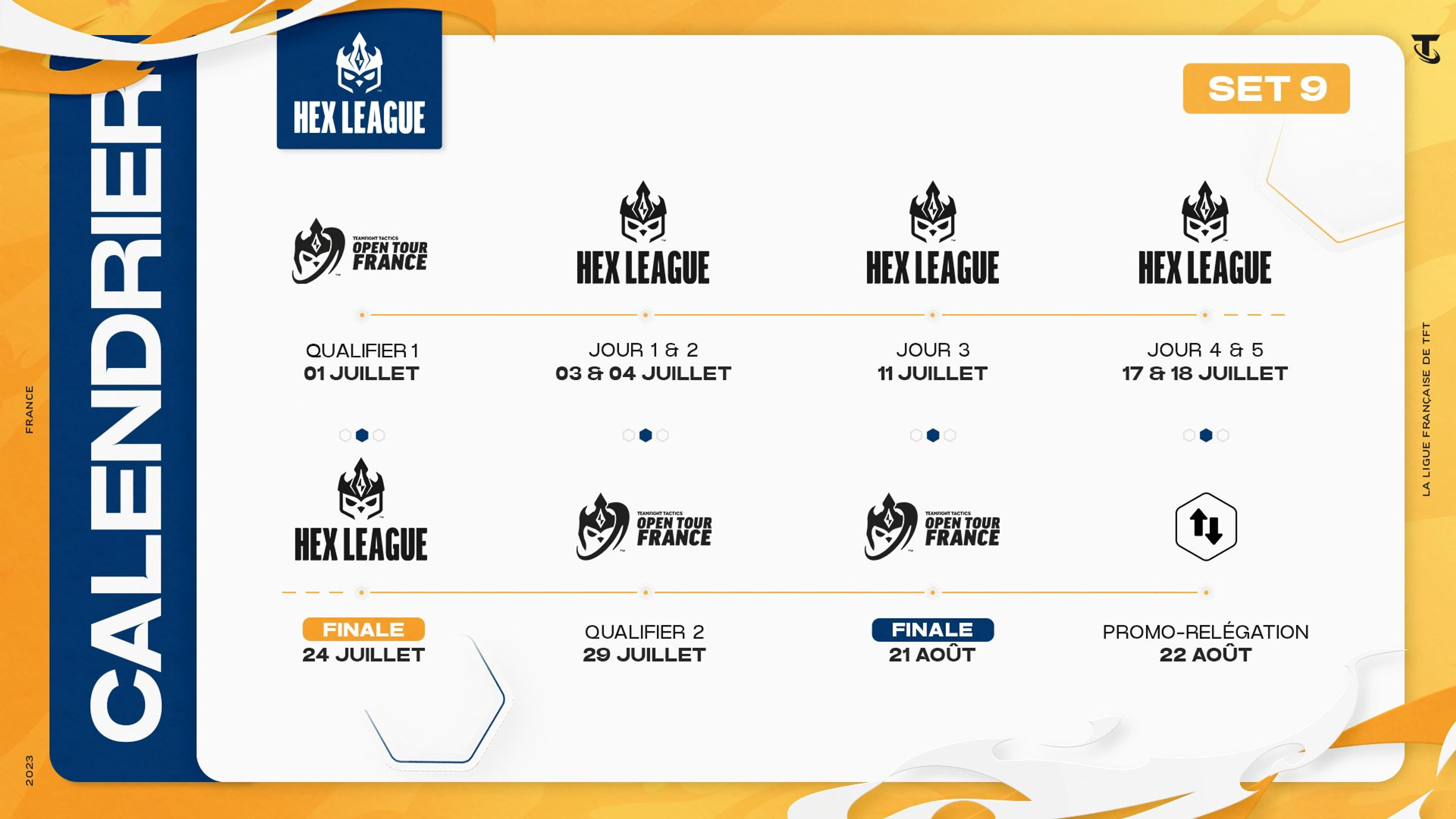 TFT-Hex-league-Set-9-Calendrier