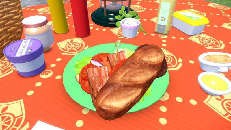 Recette sandwich Pokemon Ecarlate, liste des casse-croûtes dans Violet