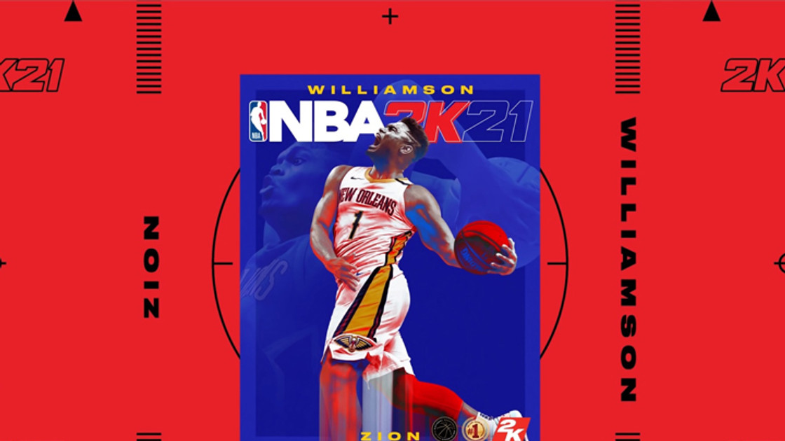 NBA 2K21 : Zion Williamson sera sur les jaquettes PS5 et Xbox Series X