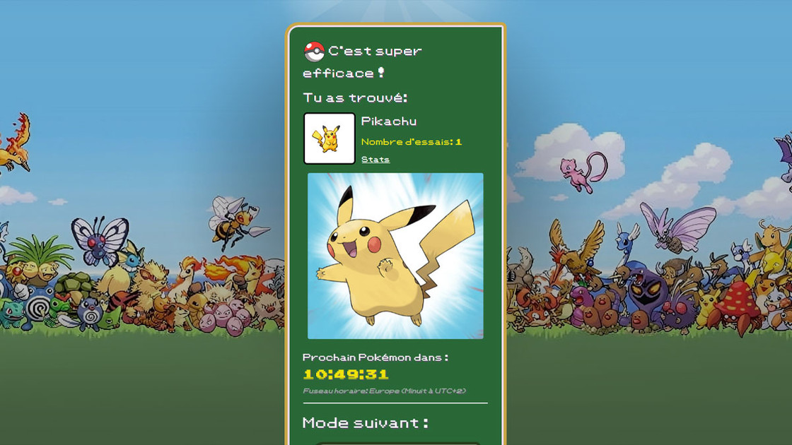 Pokedle 7 novembre 2023 : quel est le Pokémon mystère du jour ?