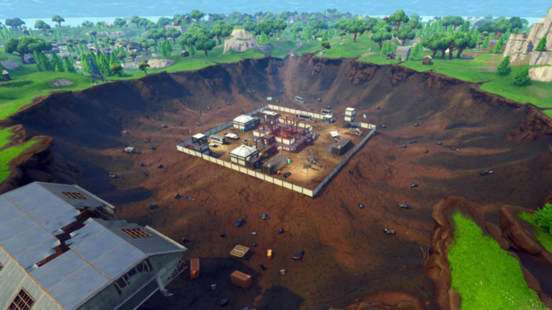 Fortnite : Dusty Divot va devenir un site de fouille, leak patch 8.20