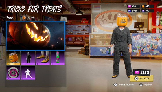 Skate : que contient le pack Halloween Tricks for Treats et comment le débloquer ?