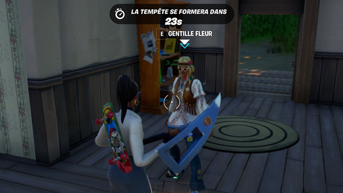 Où est Gentille Fleur dans Fortnite, emplacement du PNJ ?