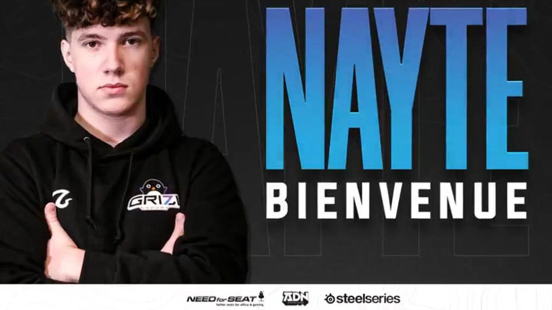 Fortnite : Nayte rejoint Grizi Esport, l'équipe d'Antoine et Théo Griezmann