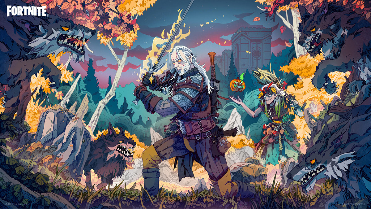 Geralt de Riv disponible sur Fortnite