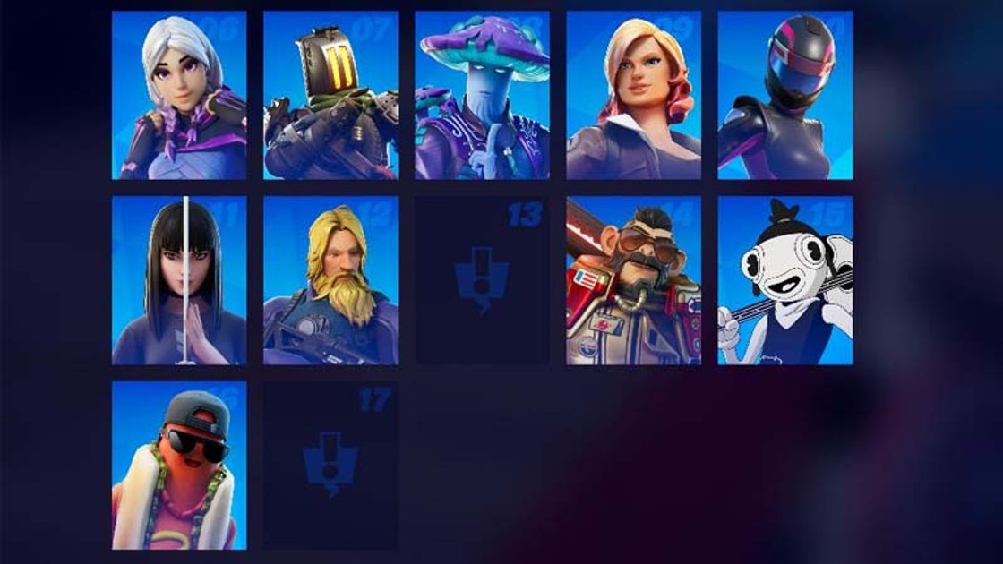 PNJ 13 et 17 Fortnite saison 8, où les trouver ?