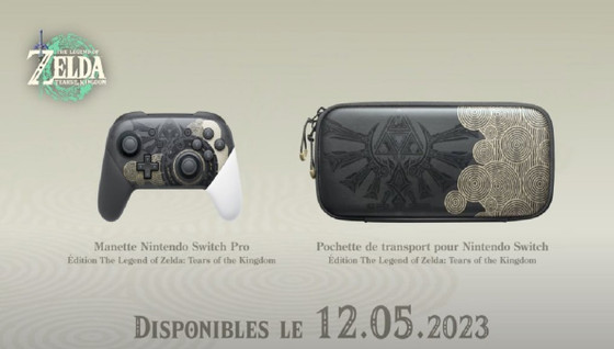 Prix et précommande de la nouvelle Manette édition The Legend of Zelda: Tears of the Kingdom