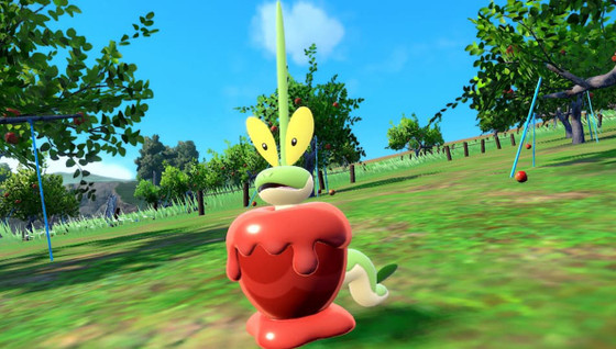 Pomme Nectar Pokemon Ecarlate et Violet, comment avoir l'objet à Septentria ?
