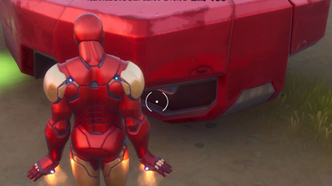 Fortnite : Utiliser une emote à l'atelier Stark pour devenir Iron Man, défi éveil saison 4