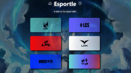 Tu penses être incollable en esport ? Découvre Esportle, le Wordle version joueurs pros !