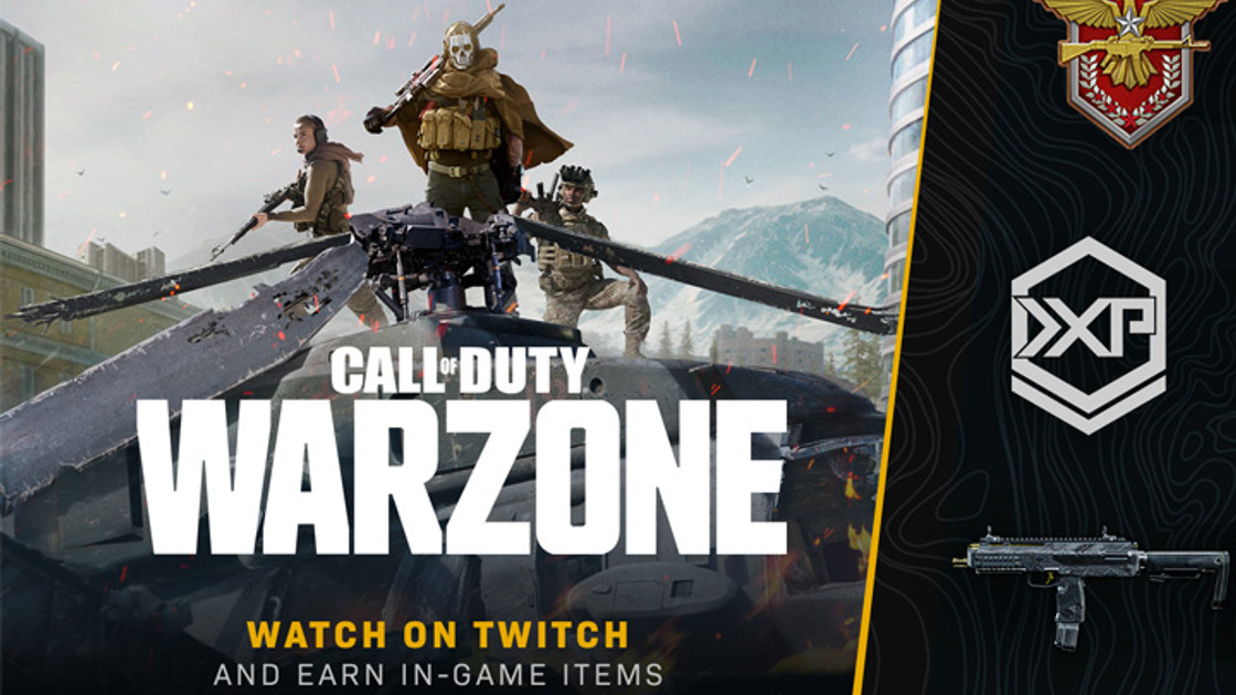 Call of Duty Warzone : Récompenses en regardant des streams Twitch sur Modern Warfare