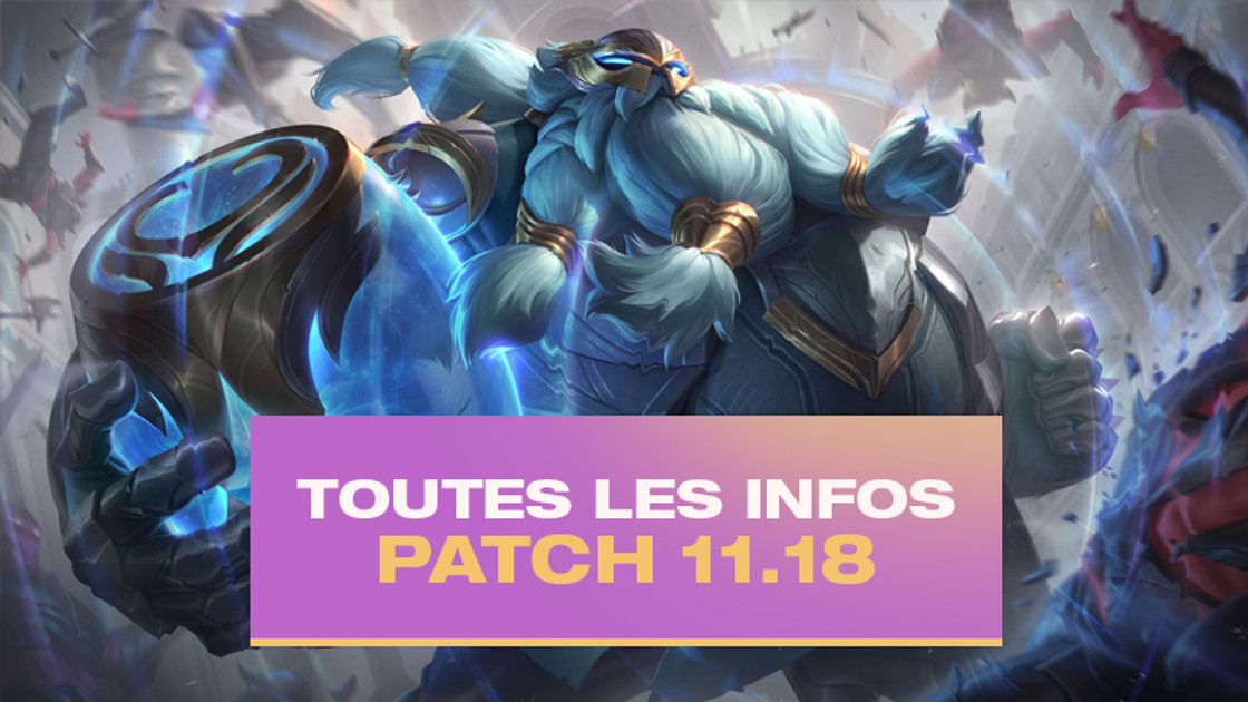 TFT Patch notes 11.18, les infos sur la mise à jour