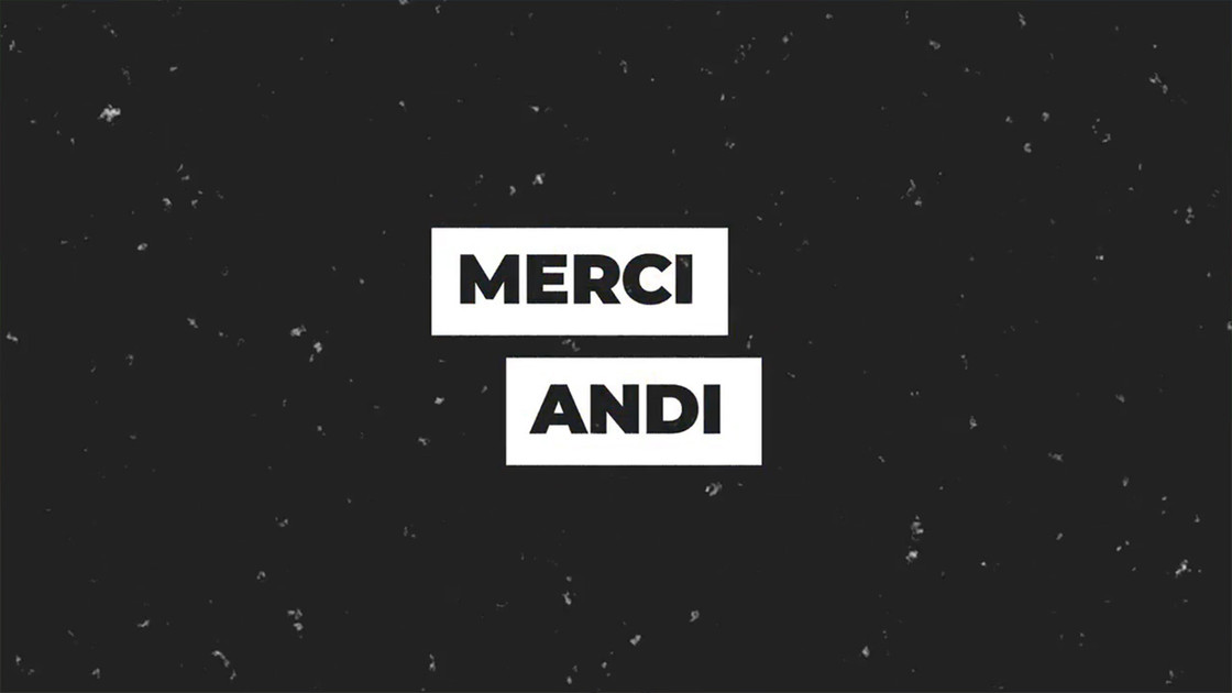 Andilex quitte MCES sur Fortnite